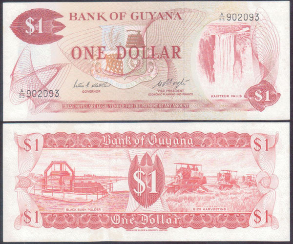 1983 Guyana $1 (Unc) L001235